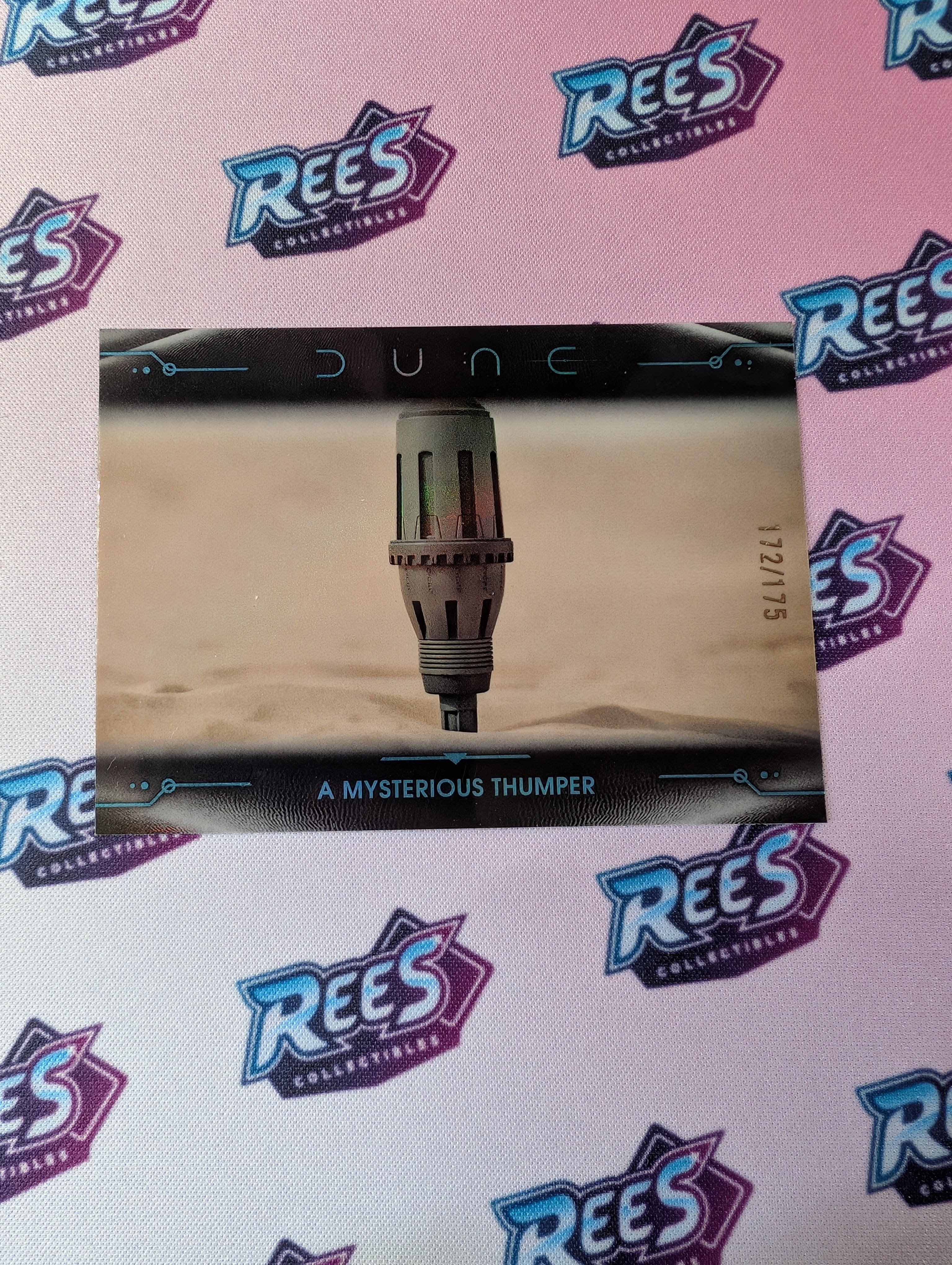 A Mysterious Thumper, No. 80, #172/175, 2024 Topps Chrome Dune Numbered Refractor