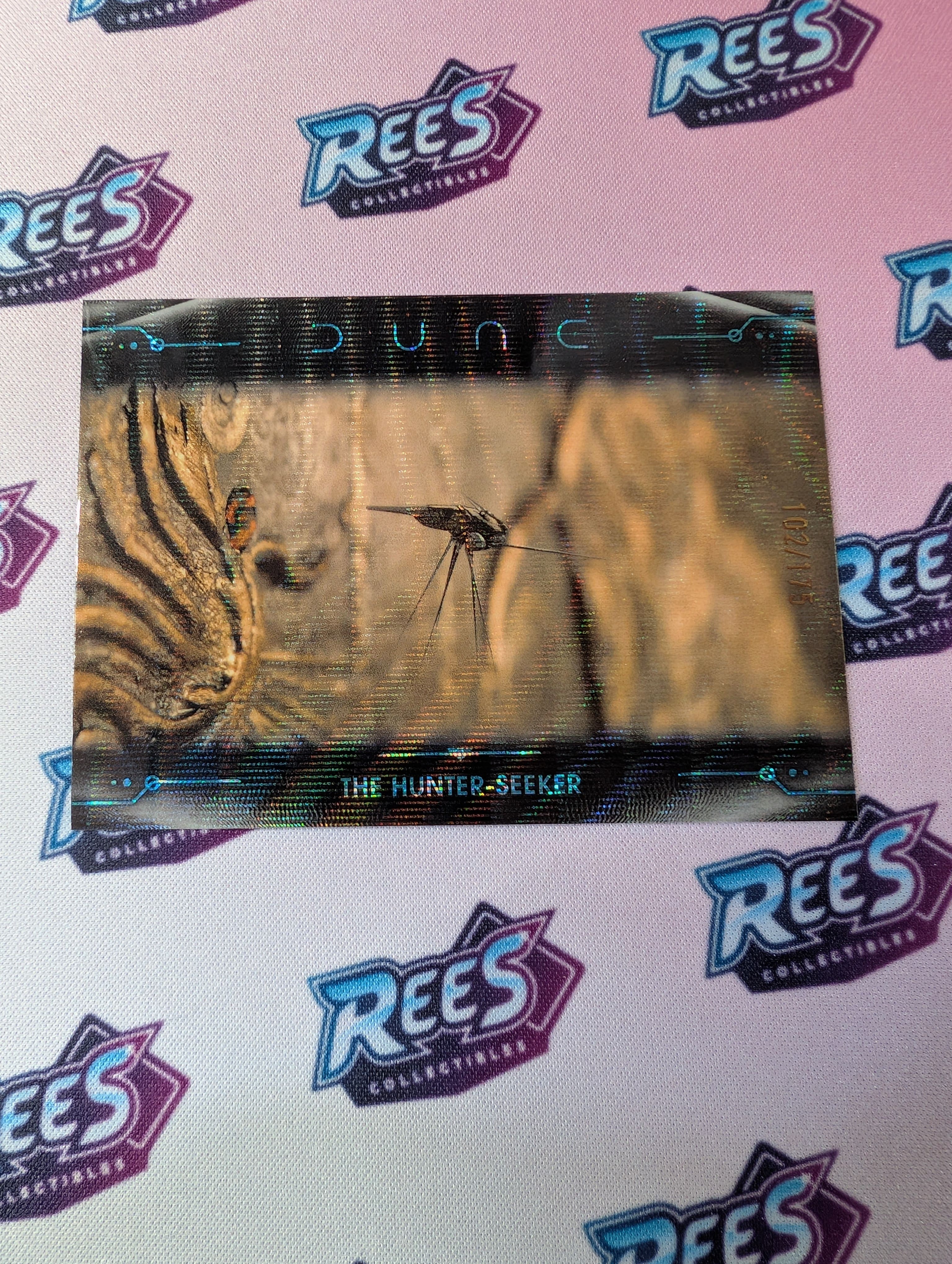 The Hunter-Seeker, No. 57, #102/175, 2024 Topps Chrome Dune Blue Parallel