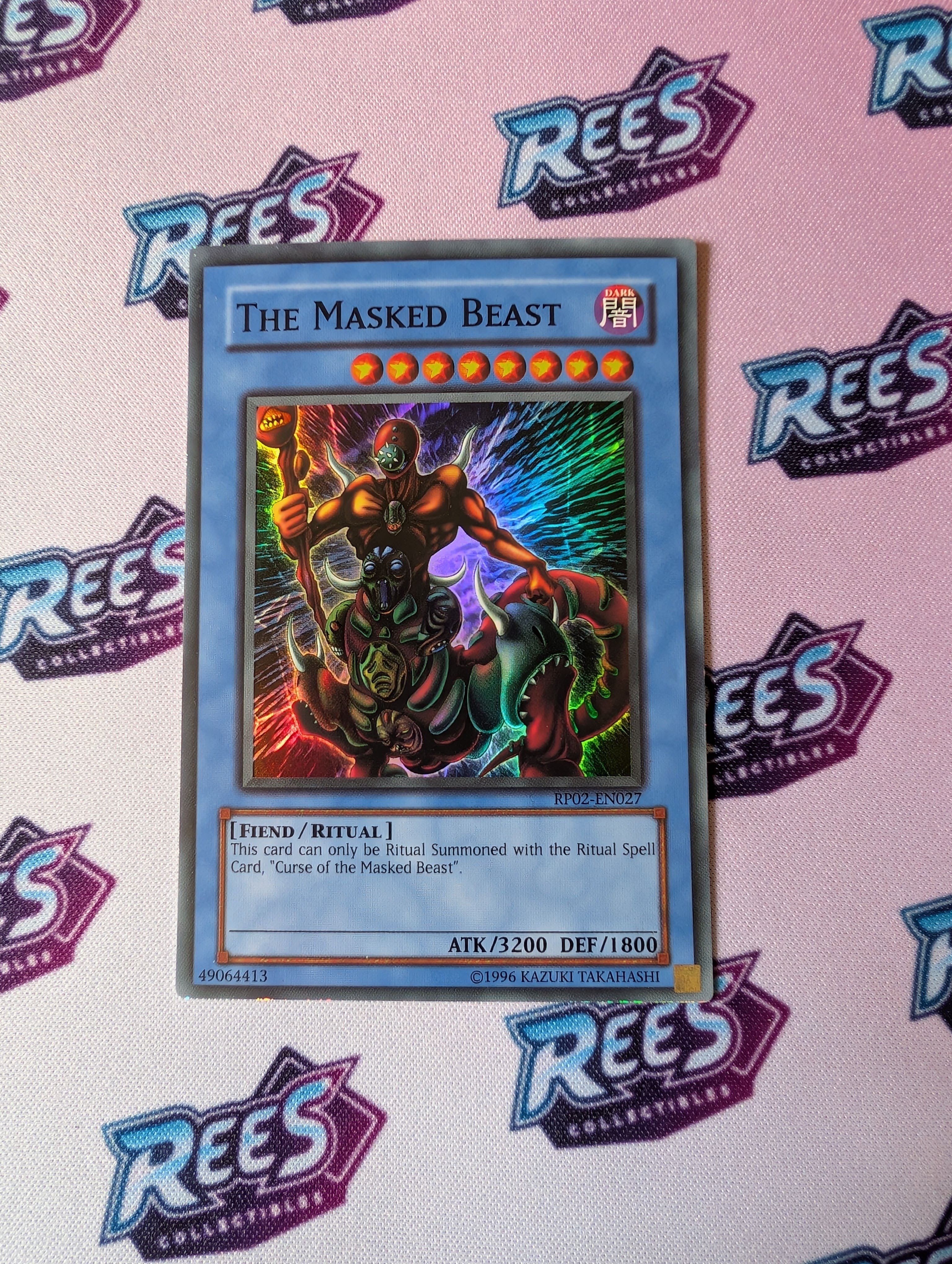 The Masked Beast - RP02-EN027 - Unlimited Edition Yugioh