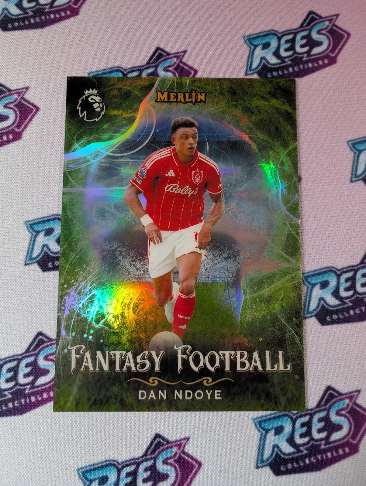 Dan Ndoye, FF-32, Fantasy Football Insert, 2025-26 Topps Merlin Premier League