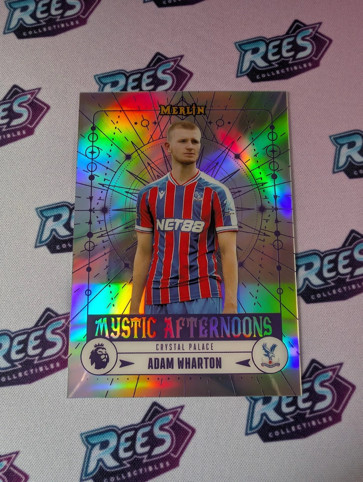 Adam Wharton, MA-8, Mystic Afternoons Insert, 2025-26 Topps Merlin Premier League